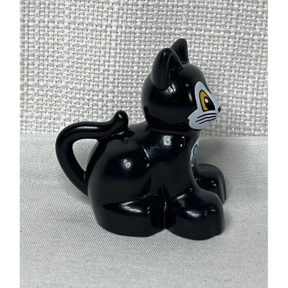 LEGO Duplo Figaro the Cat Disney Mickey Mouse Clubhouse Black Tuxedo Figure